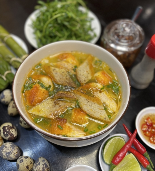 BÁNH CANH CÁ LÓC NAM BỘ THẢO NHI